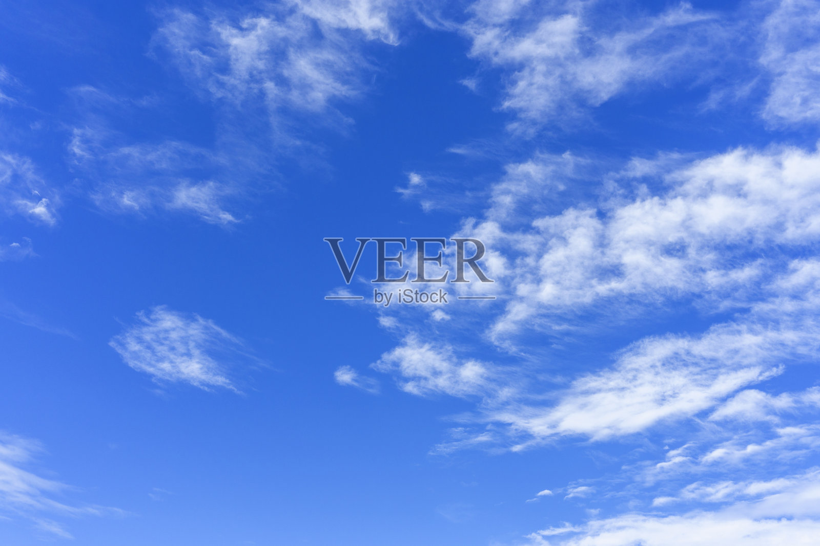 清新的蓝天和云的背景材料照片摄影图片