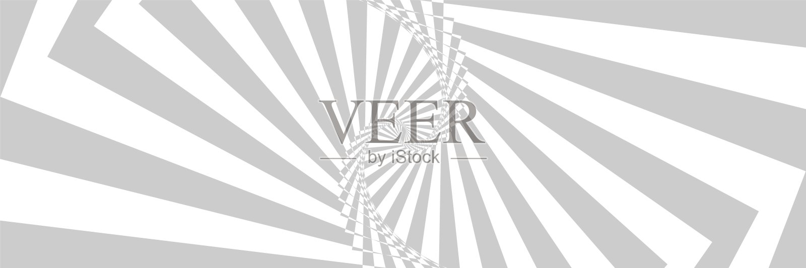 波浪流动的线条在抽象的背景。抽象弯曲的线条涟漪效应图形。简单的设计。具有弯曲波的当代矢量图形。矢量图插画图片素材