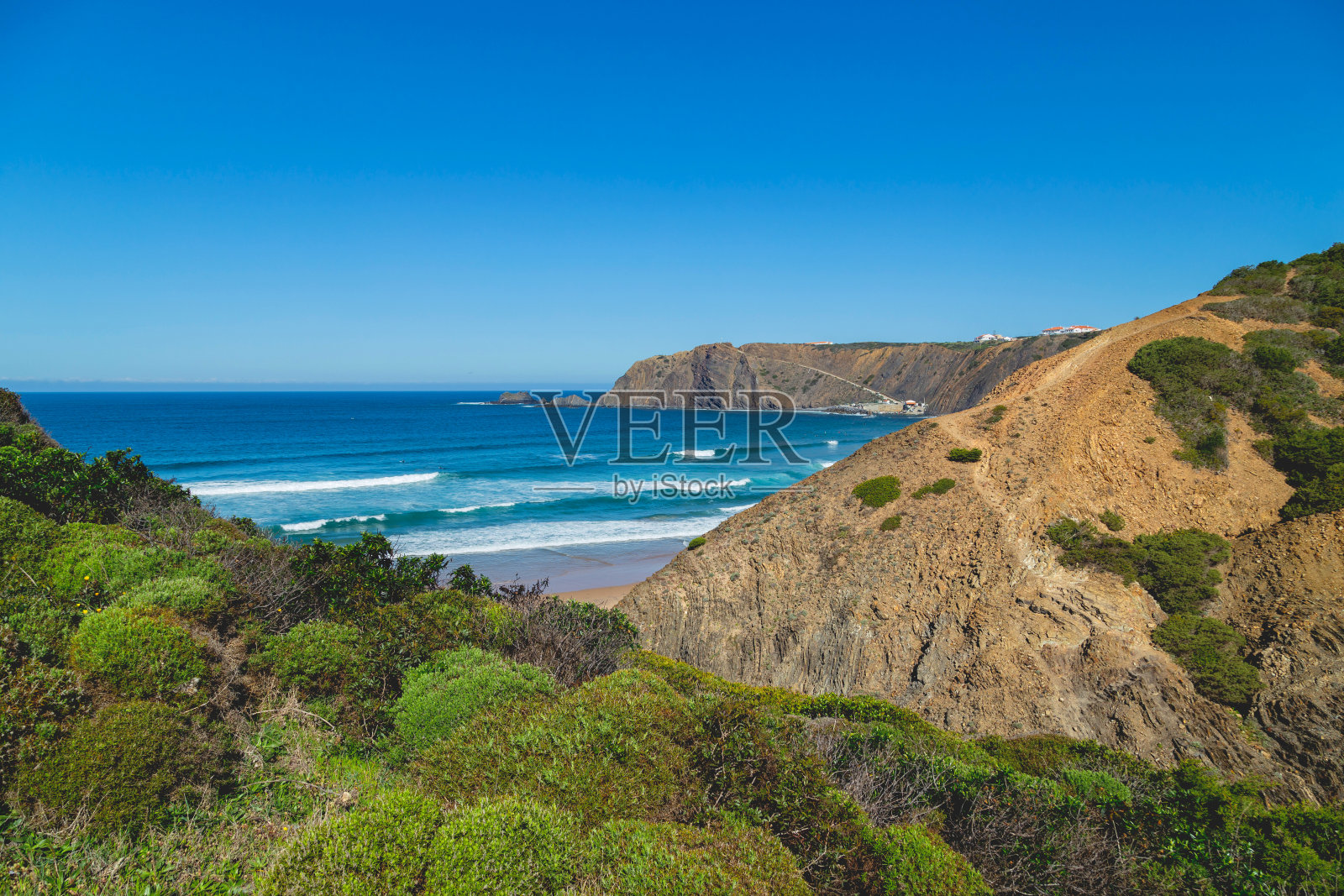 阿连特茹的阿里法纳海滩照片摄影图片