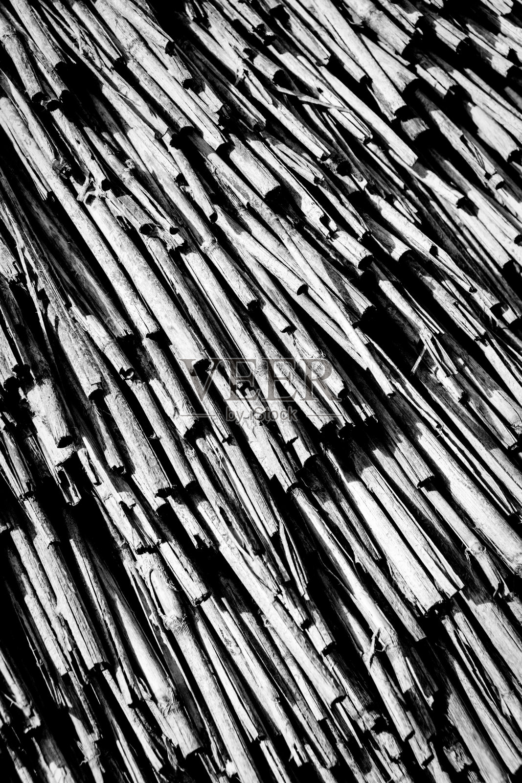 木质屋顶的抽象图照片摄影图片