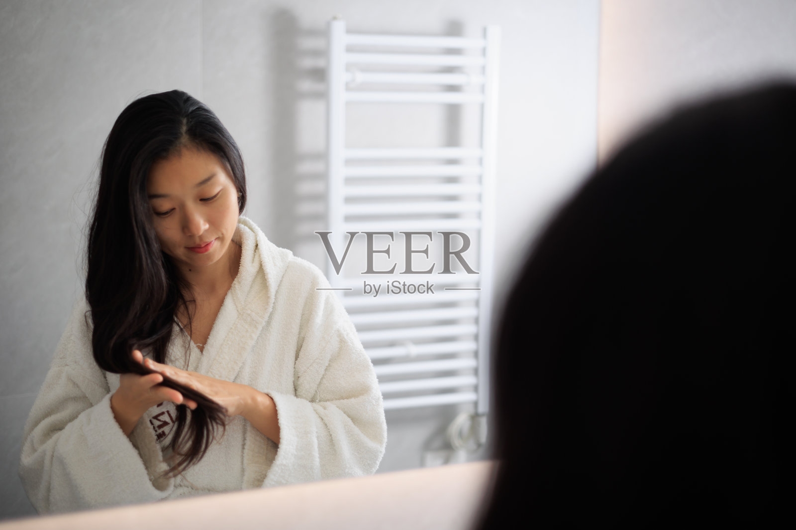 女性护发照片摄影图片