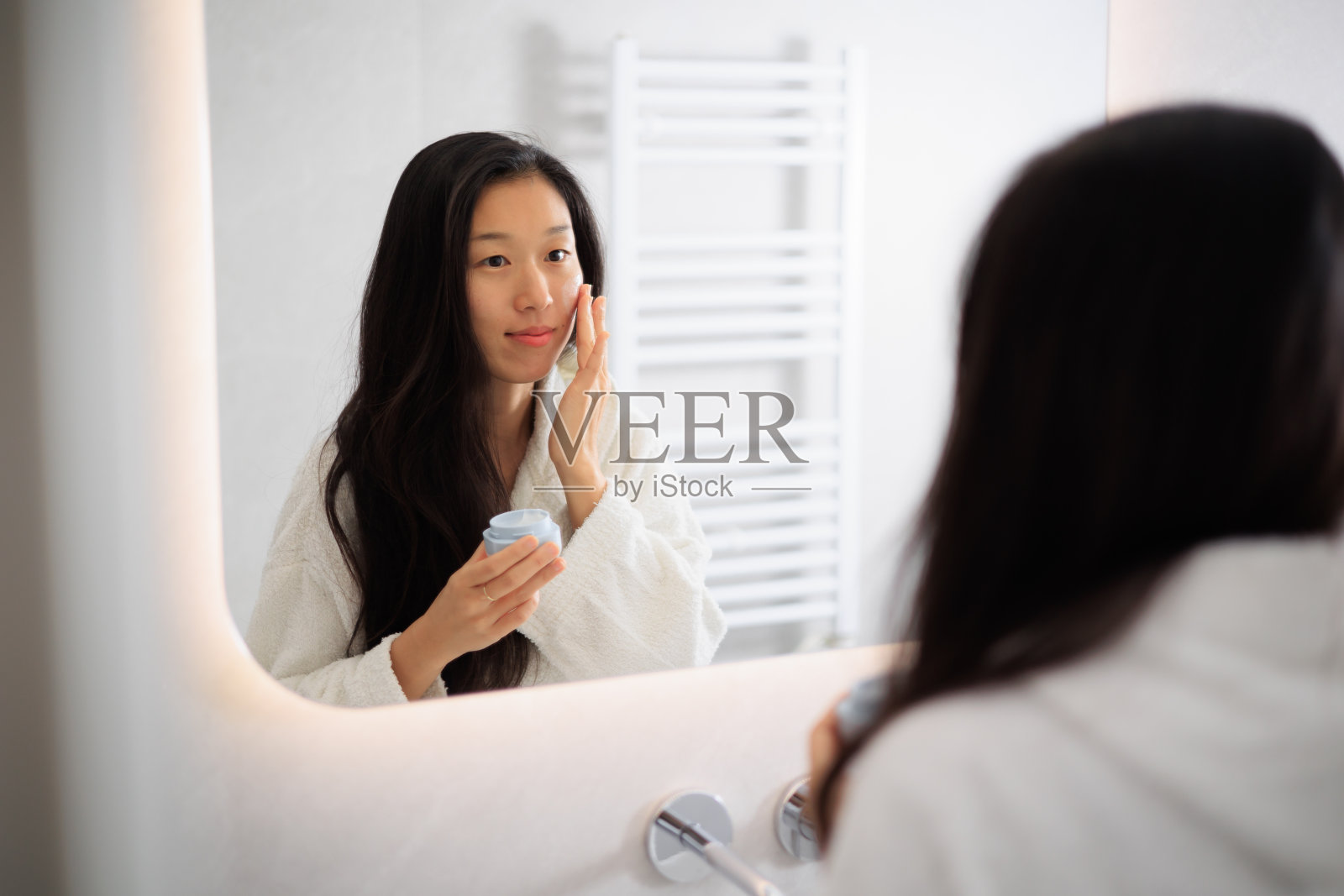 女性美容护理程序照片摄影图片