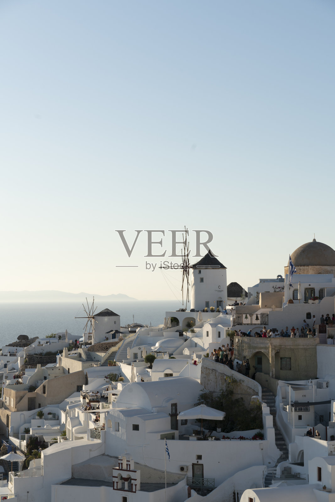 圣托里尼岛，希腊照片摄影图片