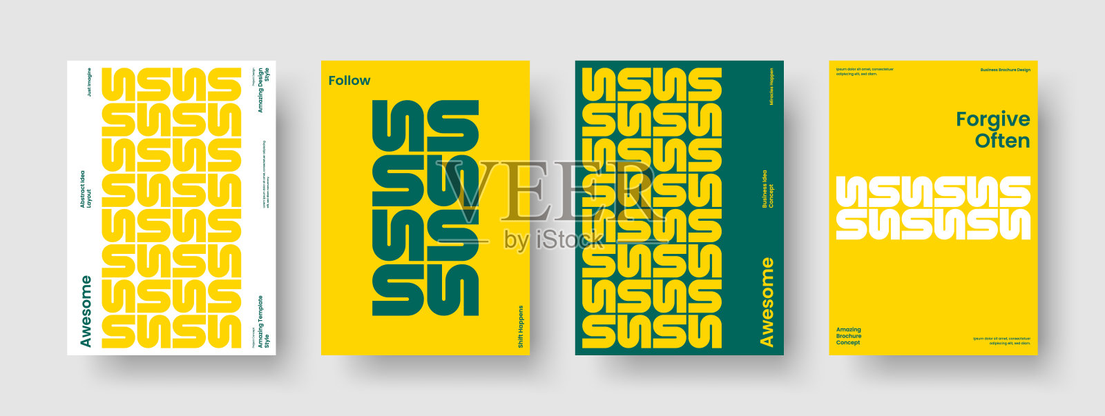 孤立的书封面模板。创意横幅布局。几何宣传册设计。海报。传单。报告。背景。业务演示。杂志。品牌的身份。投资组合。传单。传单插画图片素材