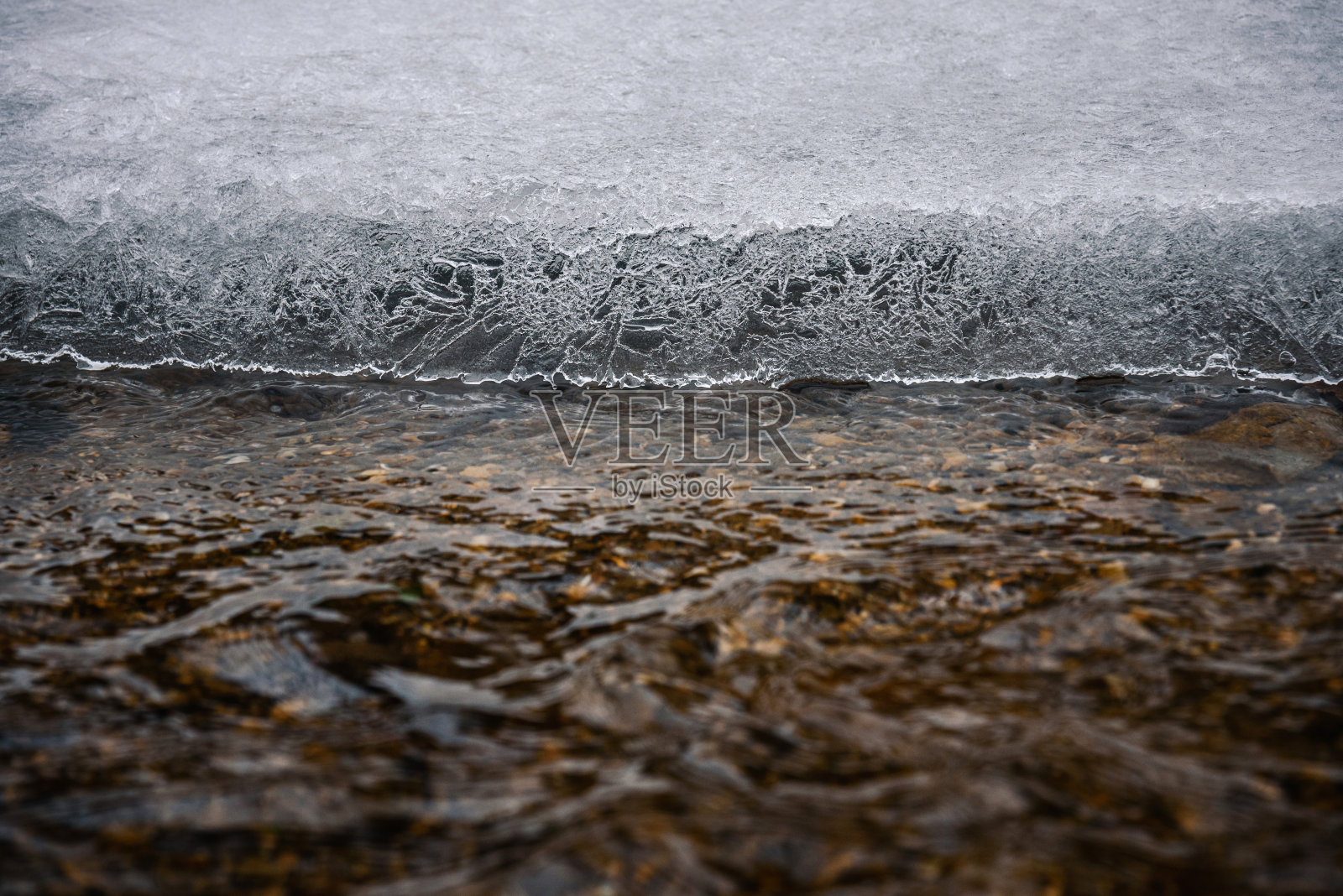 冬天的冰。自然背景。照片摄影图片