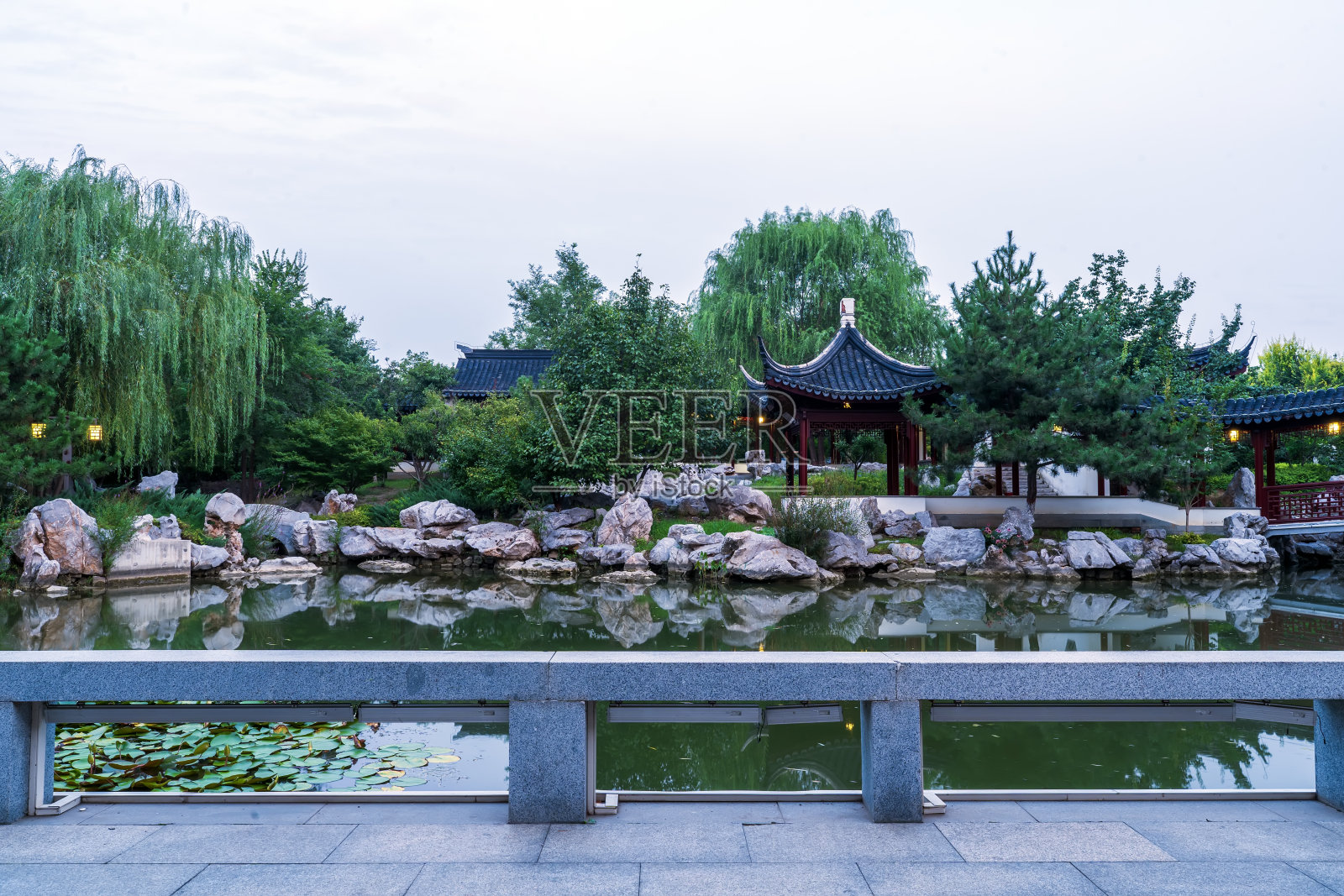 中国古典园林照片摄影图片