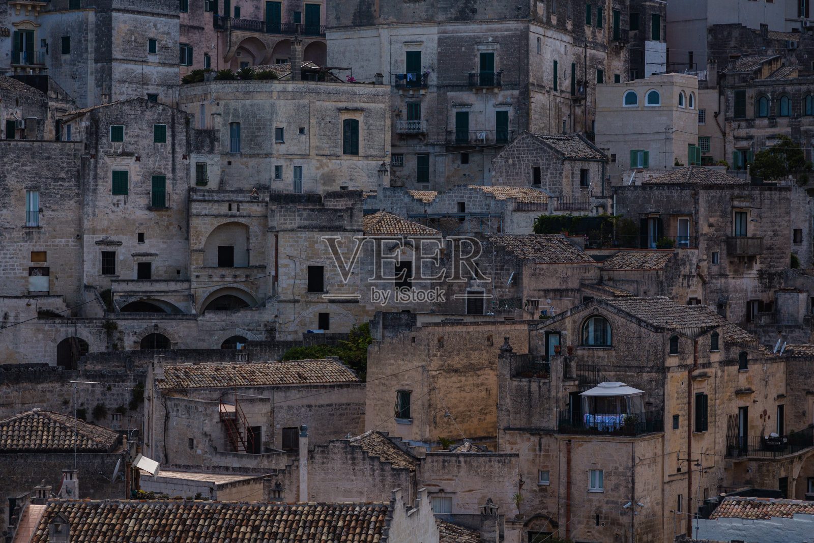 意大利马泰拉古城照片摄影图片