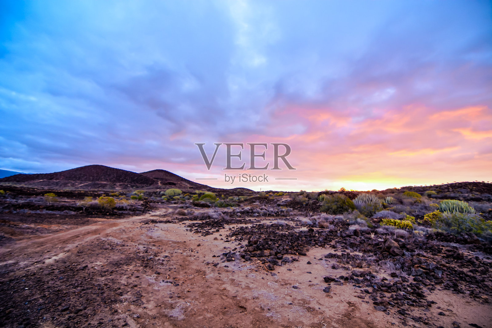 干旱沙漠景观照片摄影图片