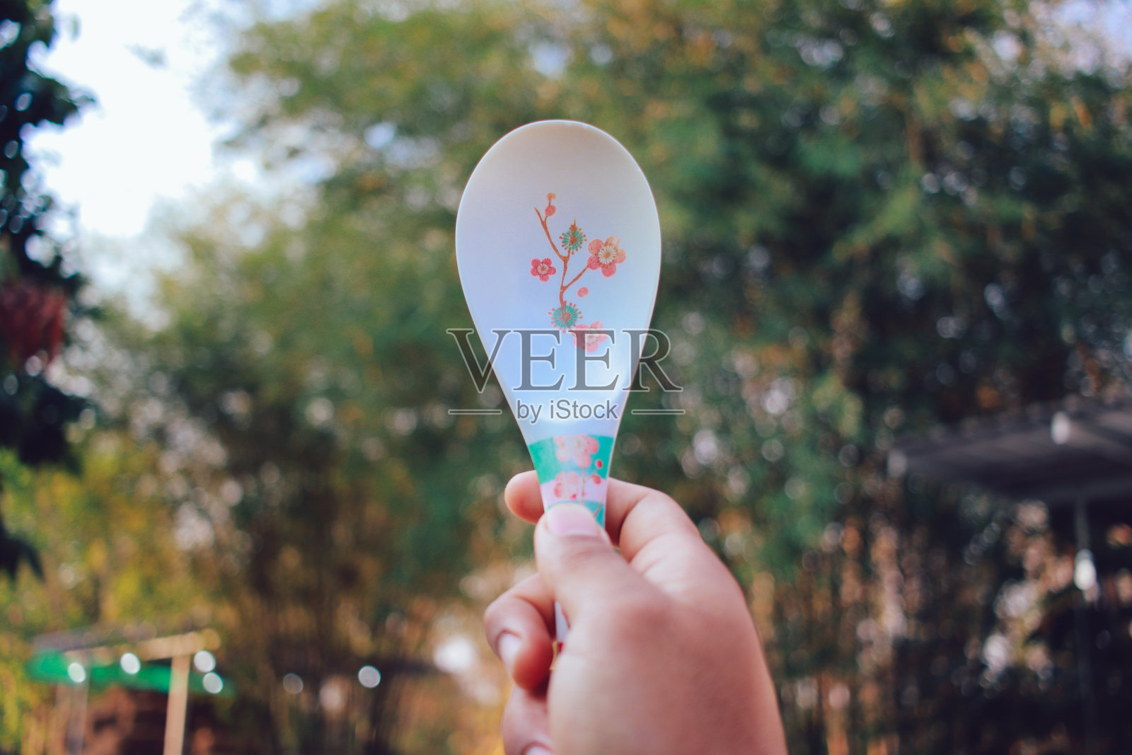 大米勺照片摄影图片