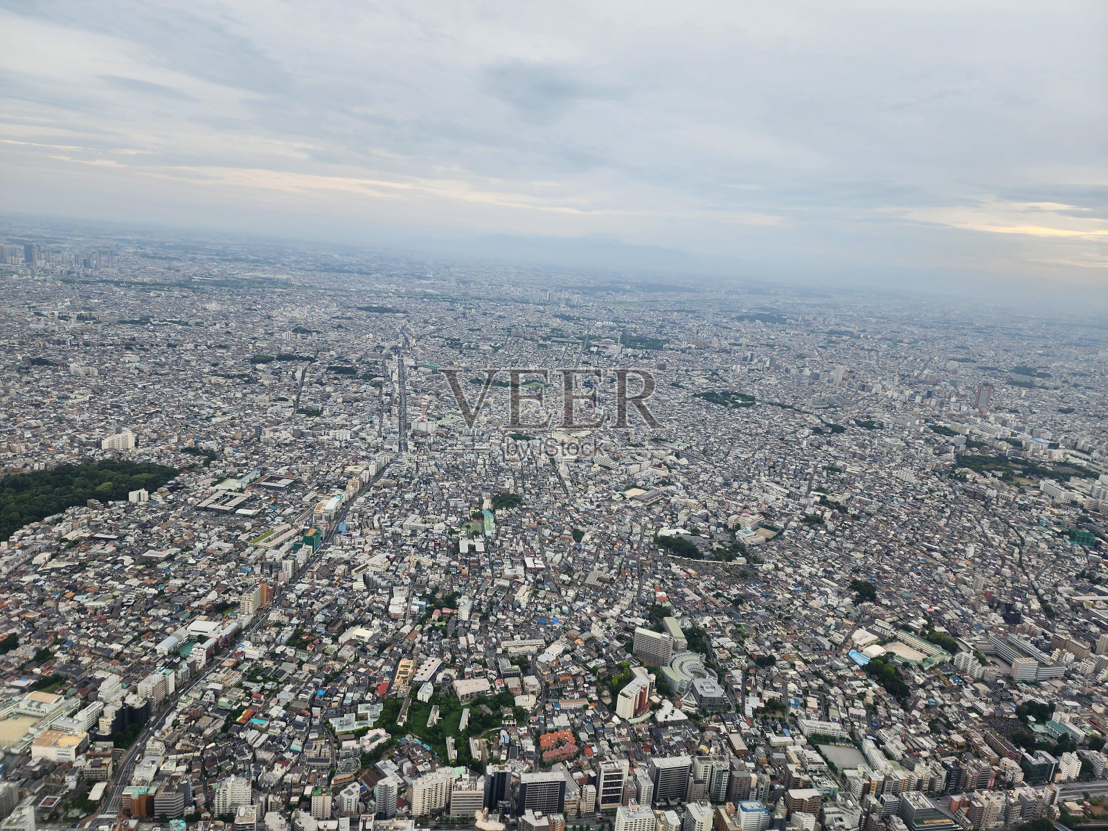 云天世界城市设计大厦大气现象照片摄影图片
