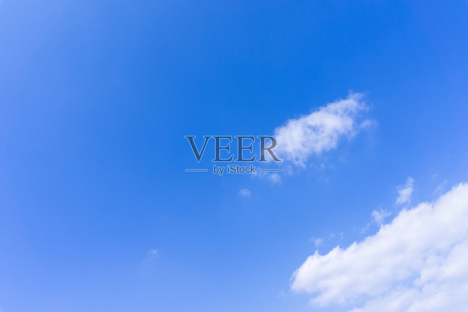 清新的蓝天和云的背景材料照片摄影图片