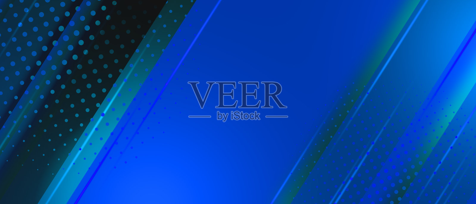 抽象的技术概念深蓝色几何背景插画图片素材