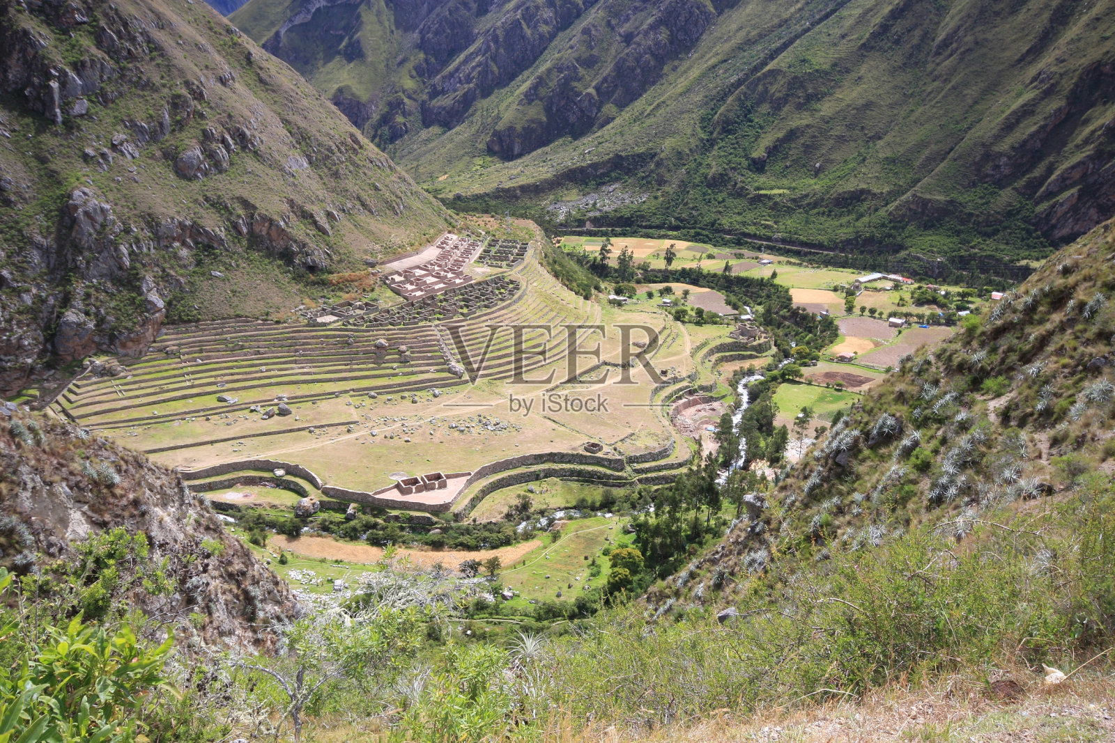 沿着印加古道照片摄影图片