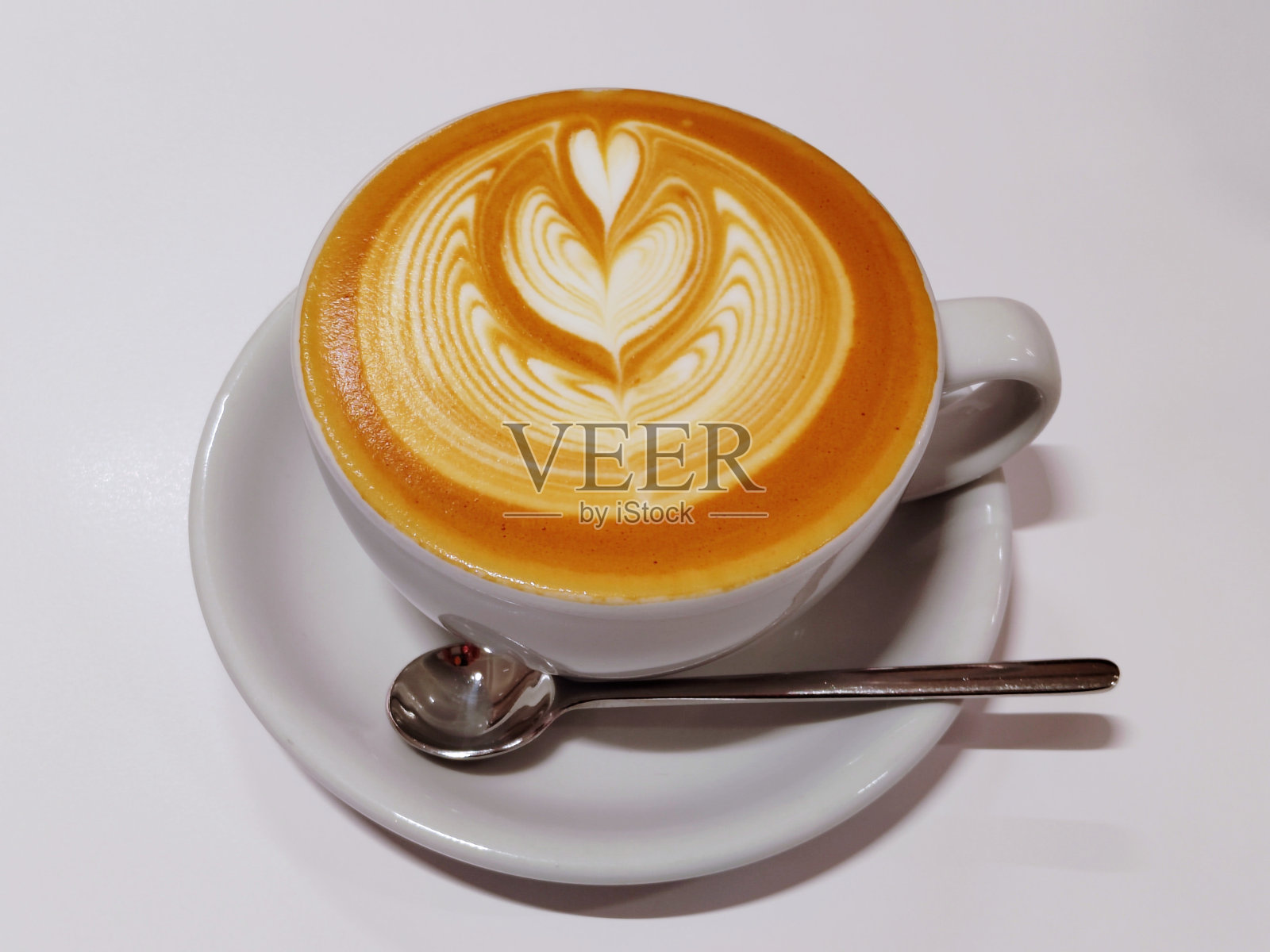 拿铁艺术照片摄影图片