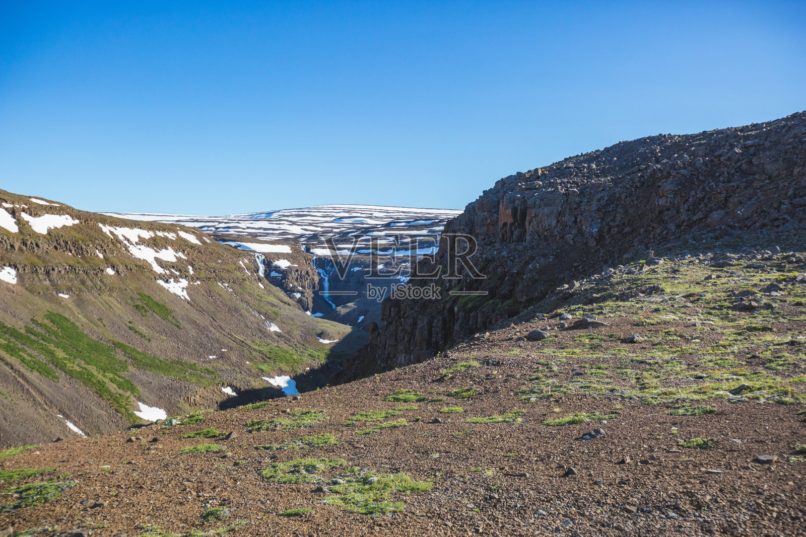 普托拉纳高原夏季景观。俄罗斯,Taimyr照片摄影图片