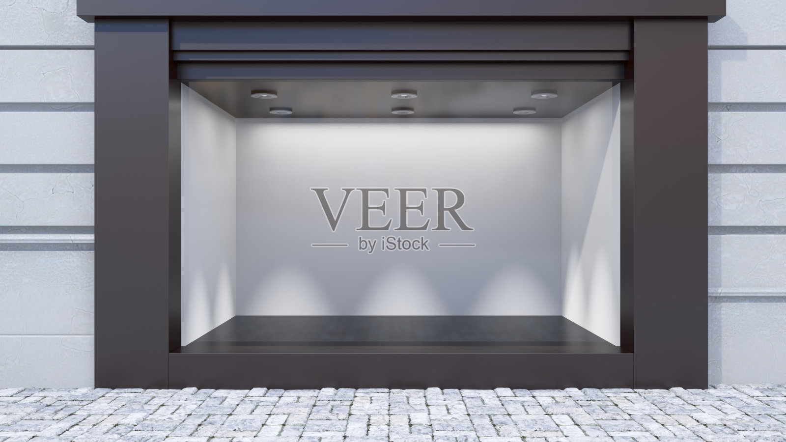 空橱窗照片摄影图片