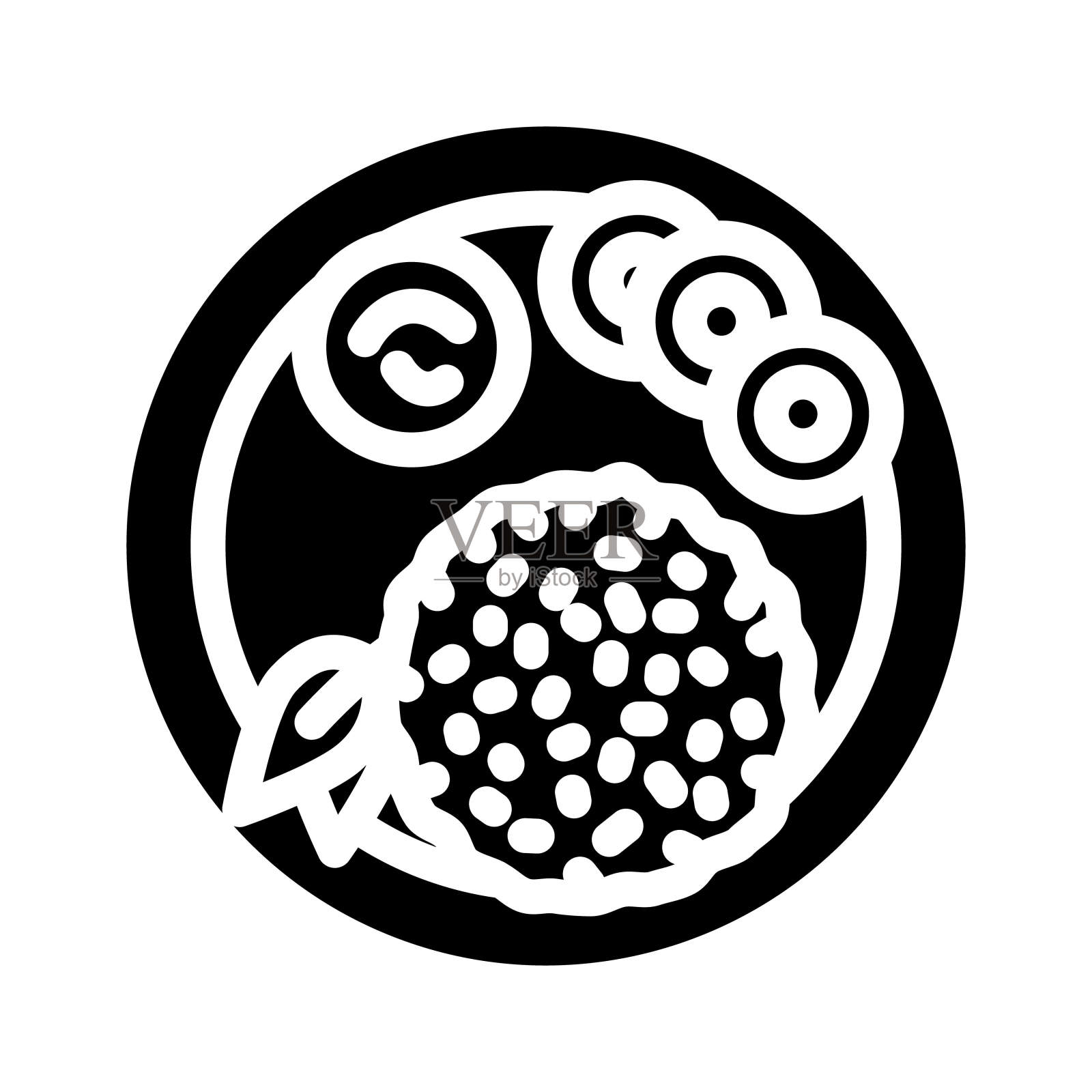 泰国菜的符号图标矢量插图插画图片素材