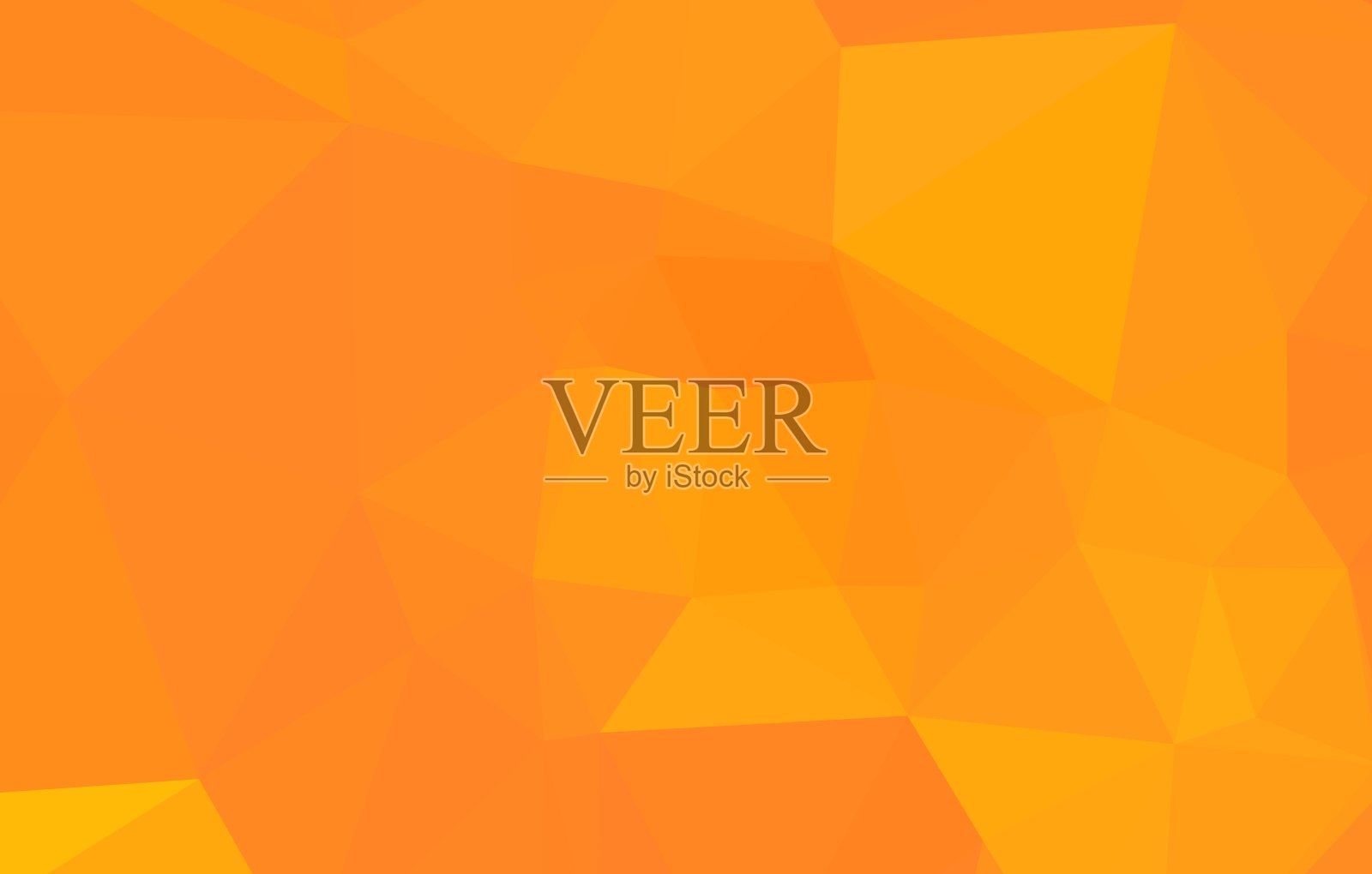橙色抽象几何多边形背景壁纸插画图片素材