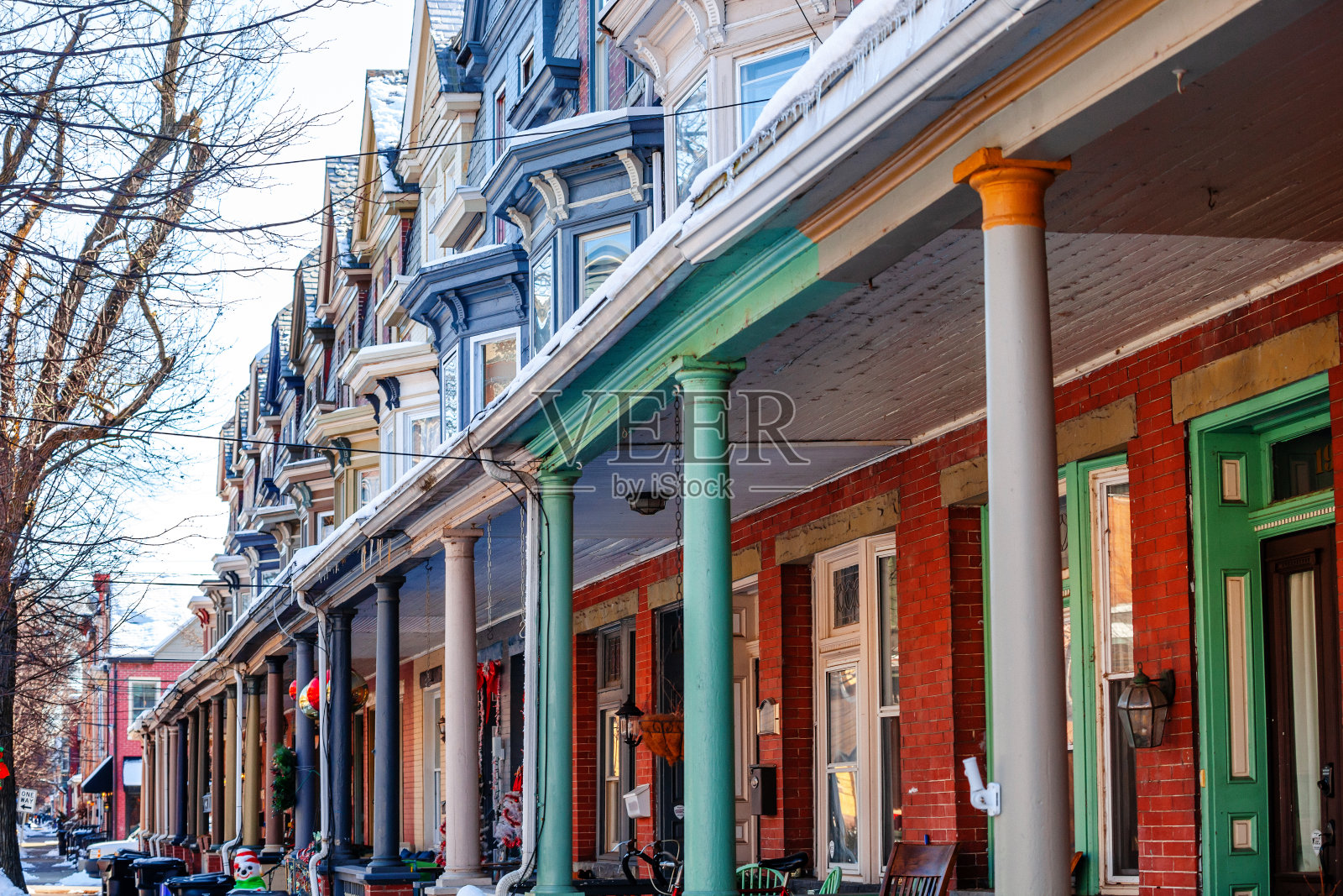 居民区-哈里斯堡，宾夕法尼亚州照片摄影图片
