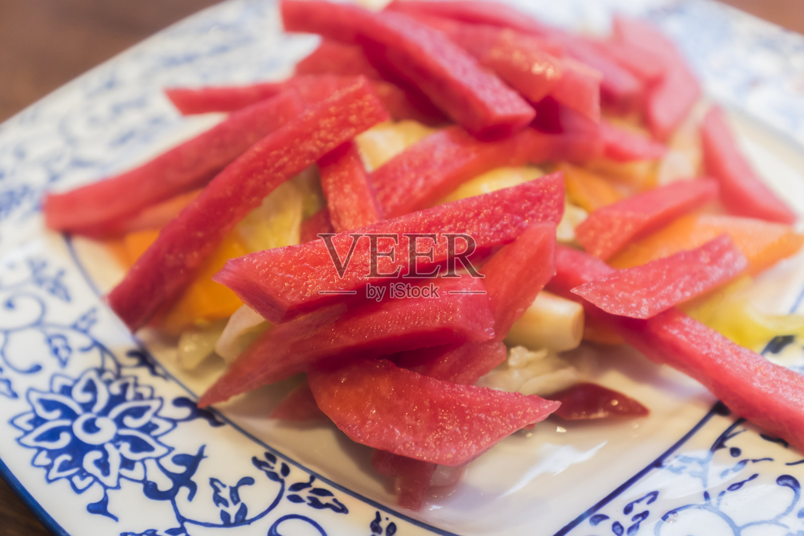 泡菜萝卜照片摄影图片