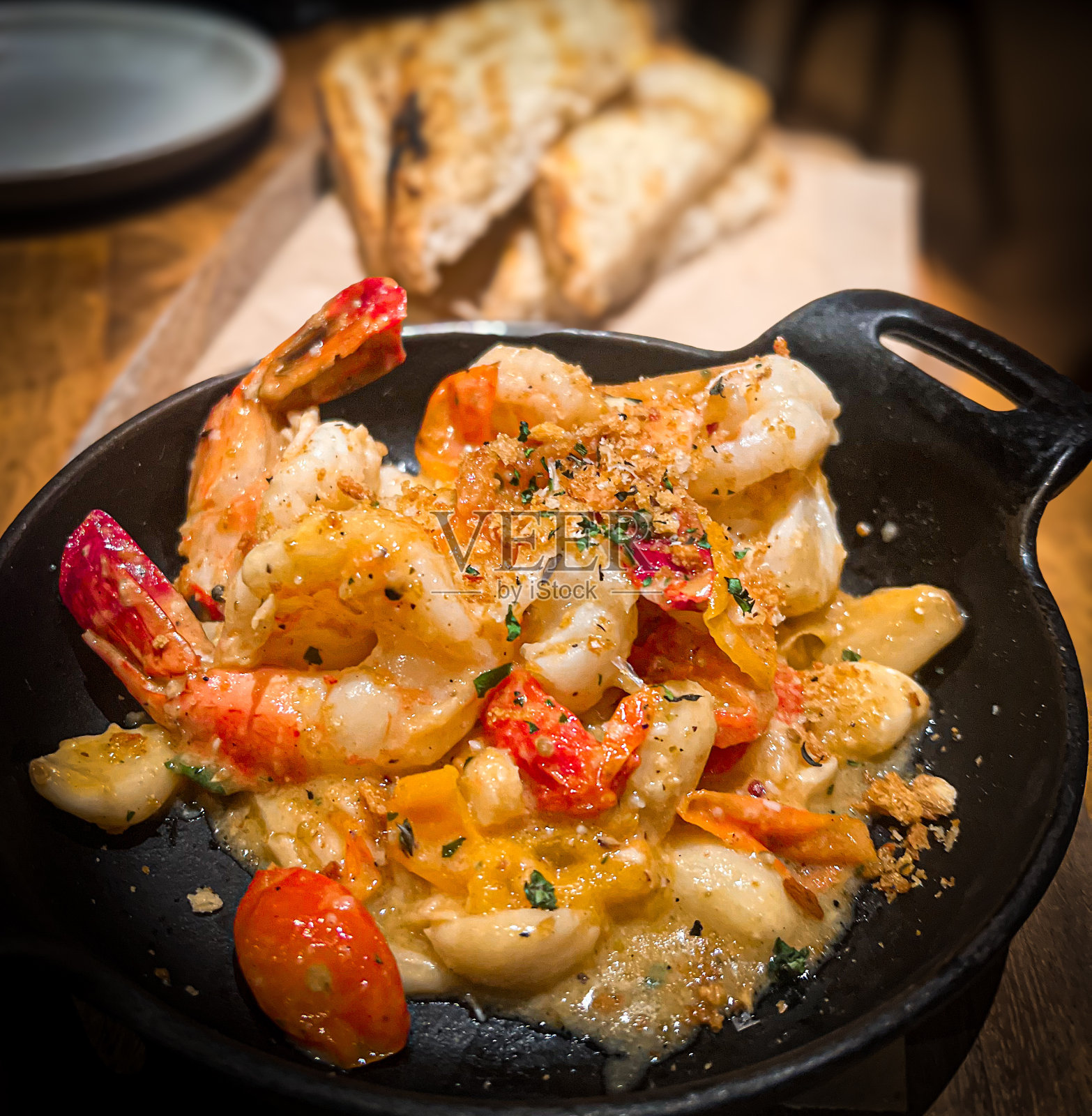 虾开胃菜照片摄影图片