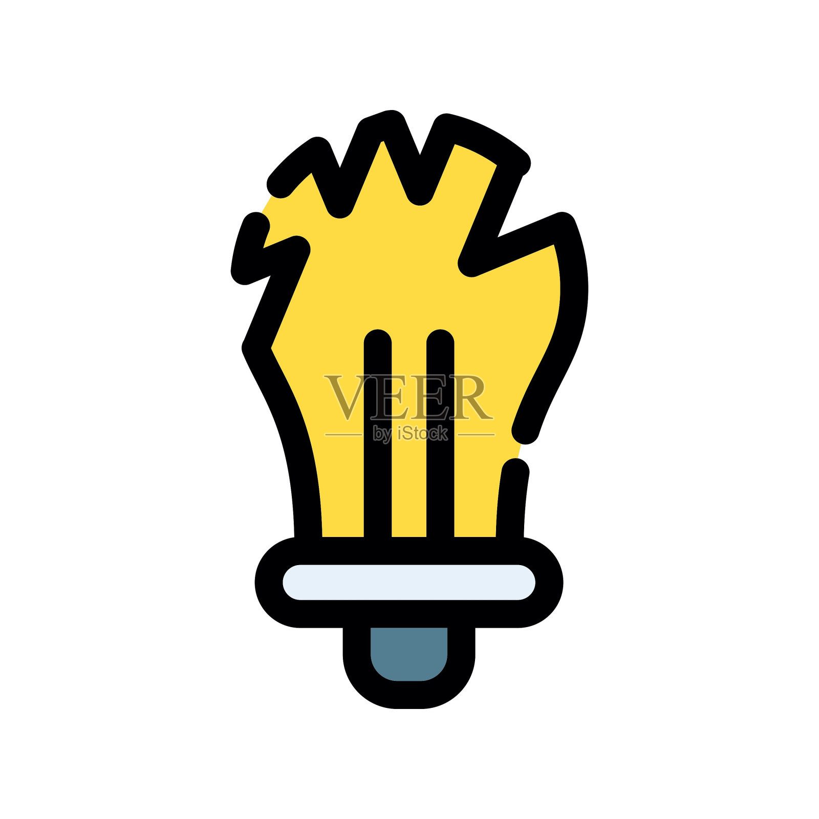 灯泡图标插画图片素材