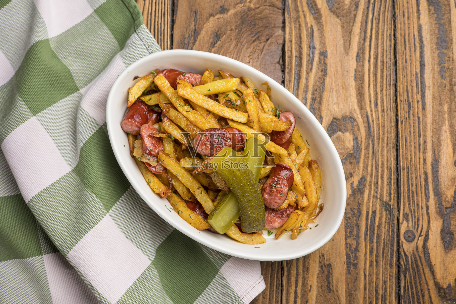 美味的炸土豆。关闭ups照片摄影图片