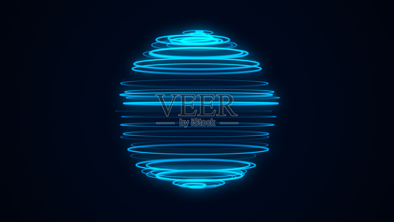 带有粒子的抽象科幻球体。技术网络连接世界。未来的插图。全球数字连接ai。三维线框几何球体。3 d渲染。照片摄影图片