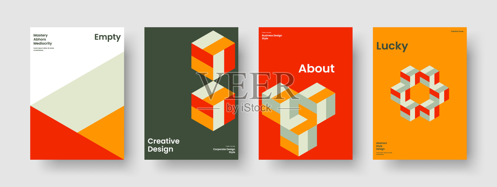 几何业务表示模板。创意书籍封面布局。隔离传单设计。横幅。背景。海报。手册。报告。杂志。笔记本。小册子。传单。通讯插画图片素材