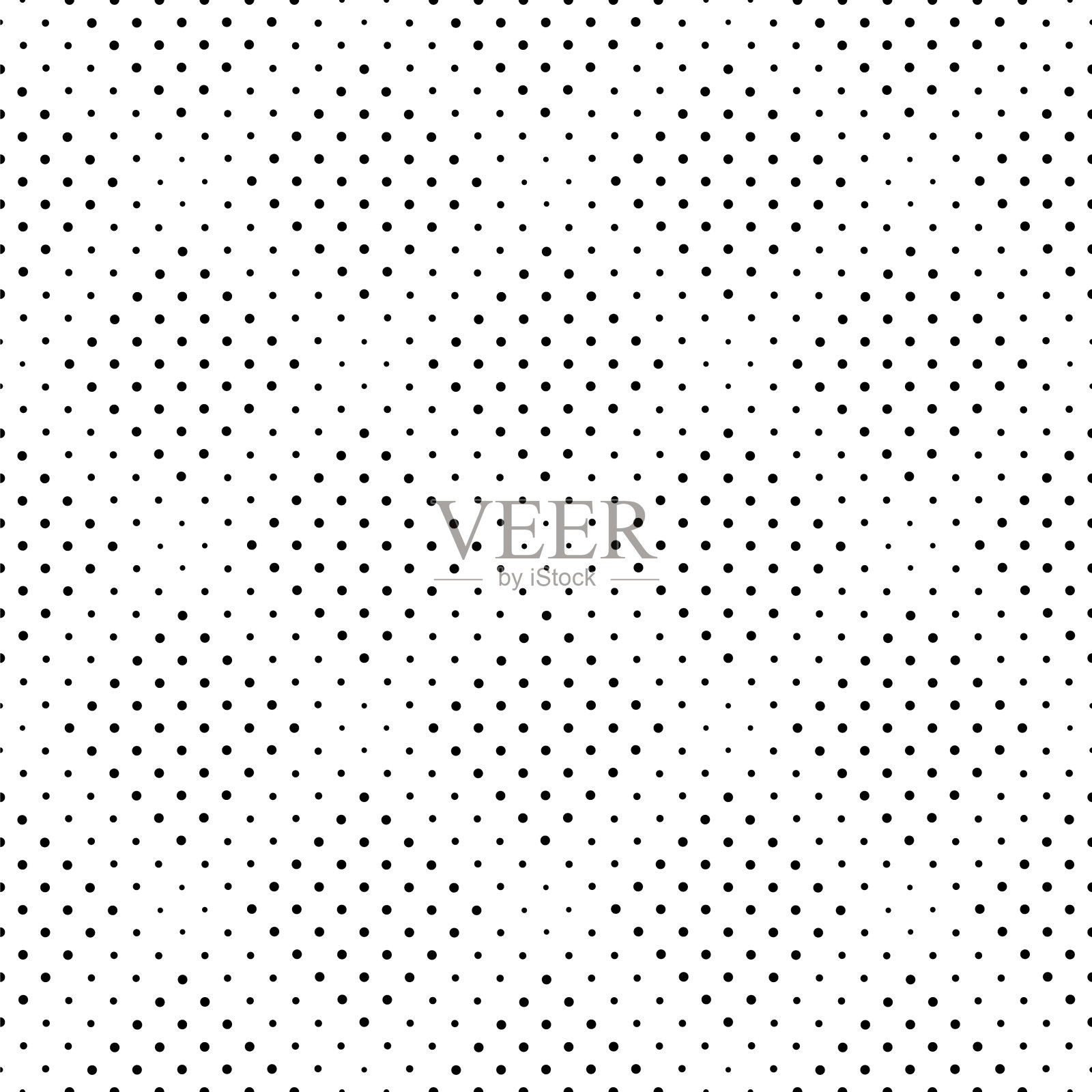 无缝半色调模式在矢量。插画图片素材