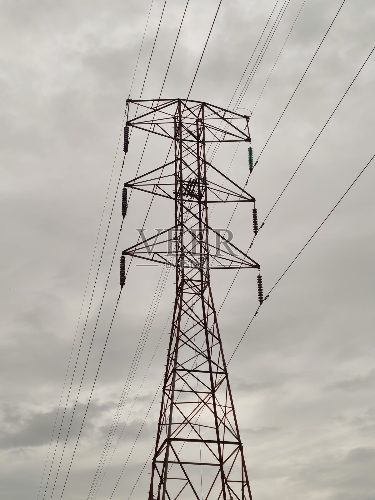 输电线塔照片摄影图片