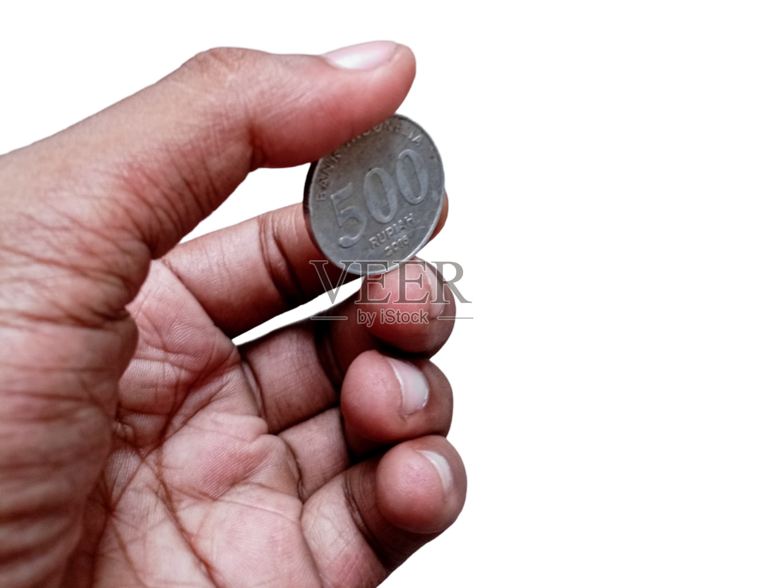 近距离的硬币，业务增长的概念照片摄影图片