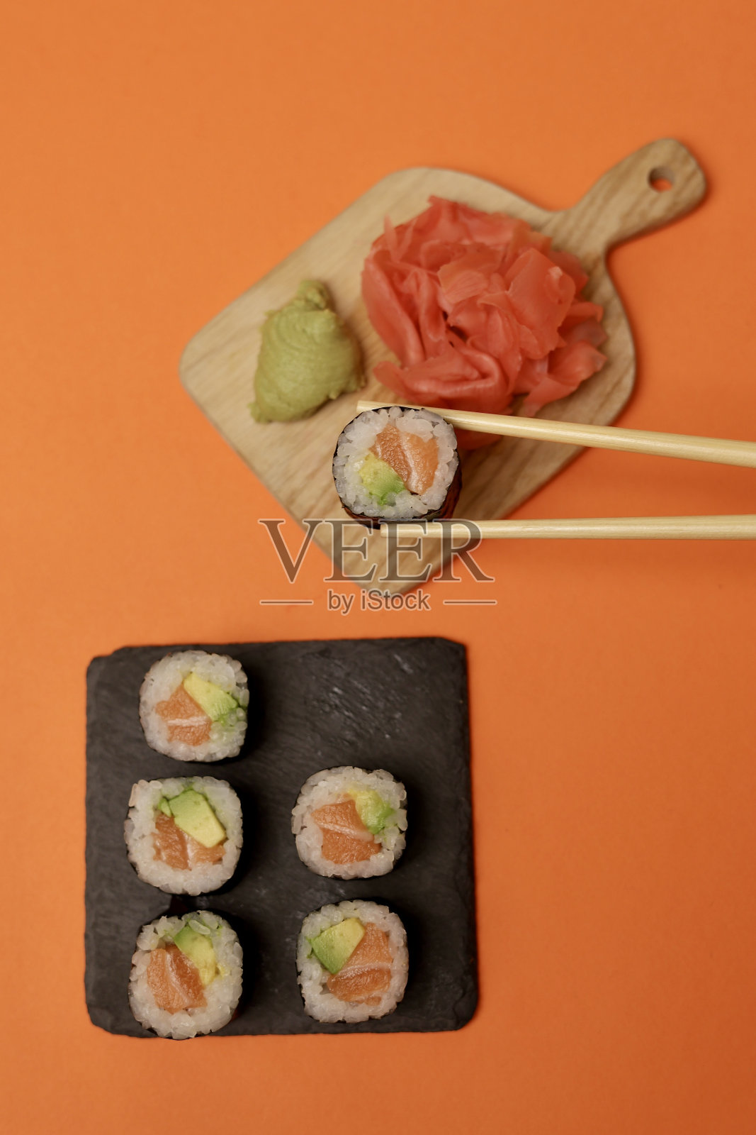 寿司的食物照片摄影图片