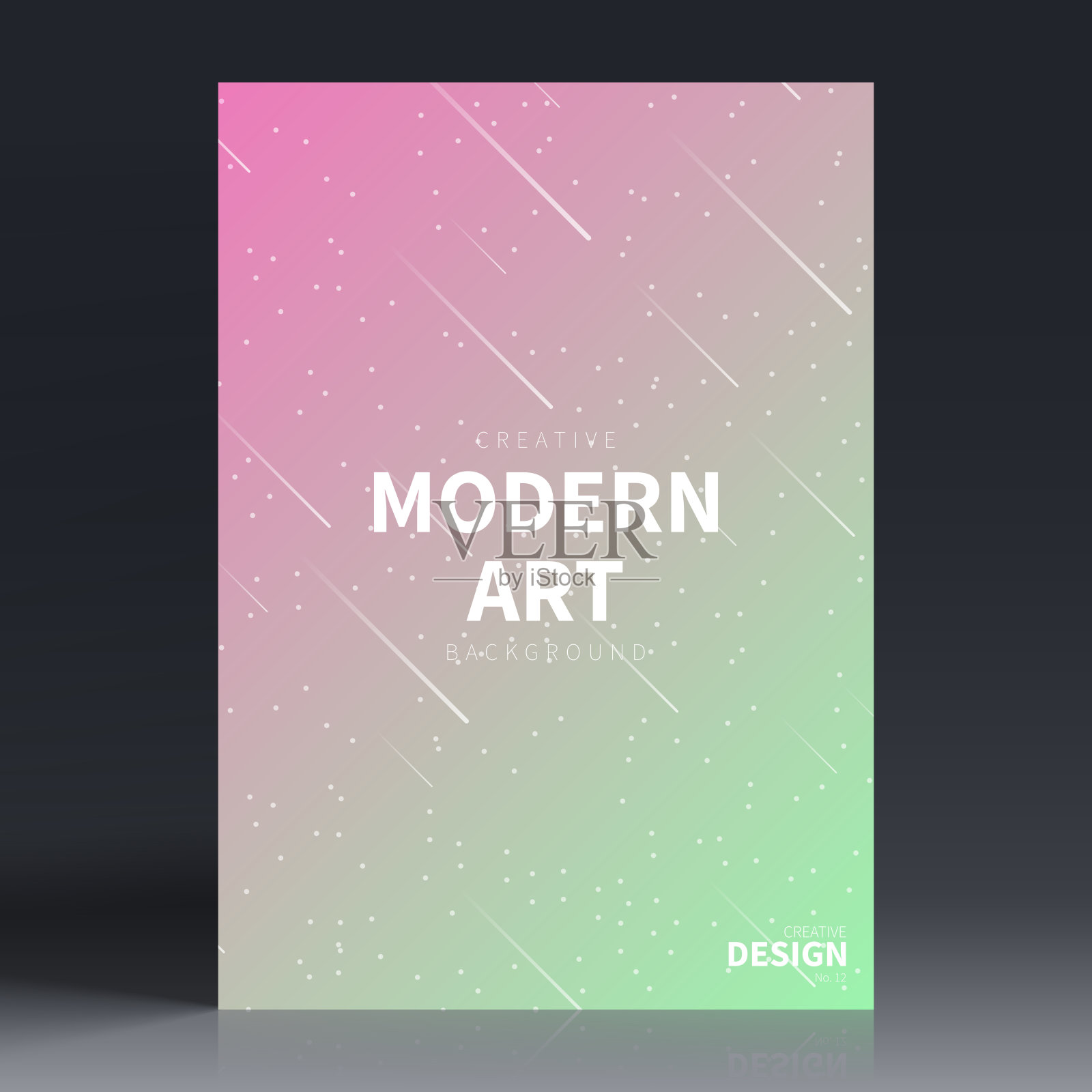 宣传册模板排版，粉色封面设计，商业年报，传单，杂志插画图片素材