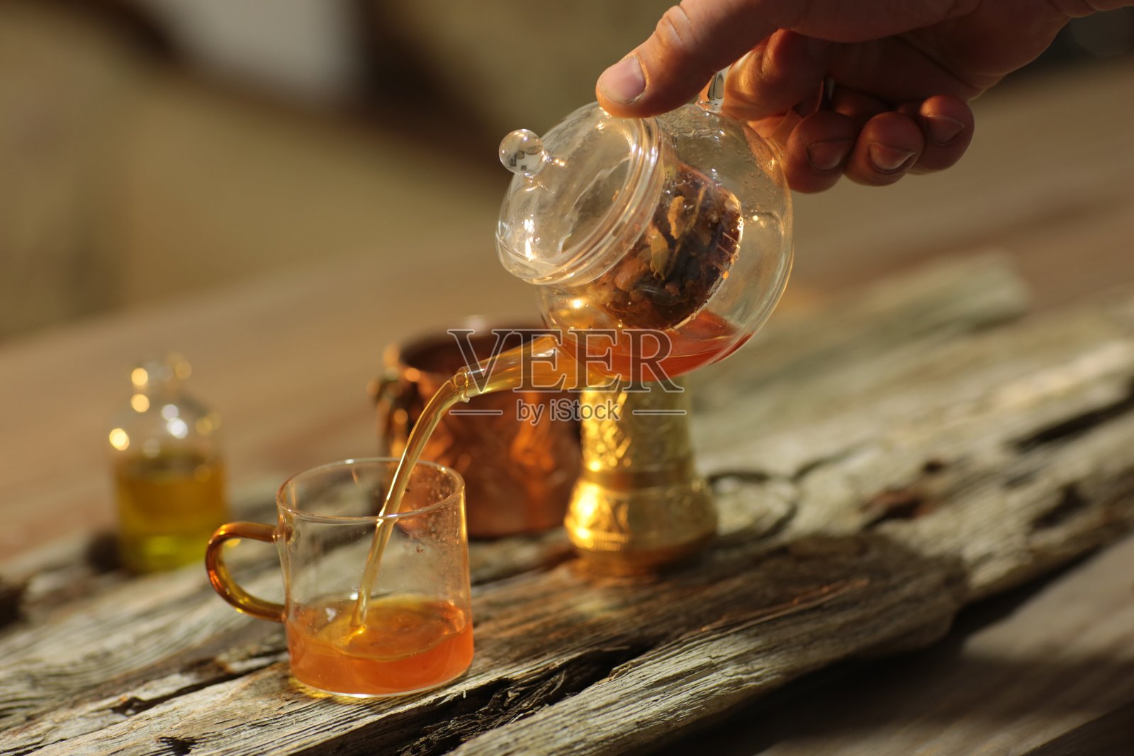 新鲜的菩提树，冬天不可缺少的一部分照片摄影图片