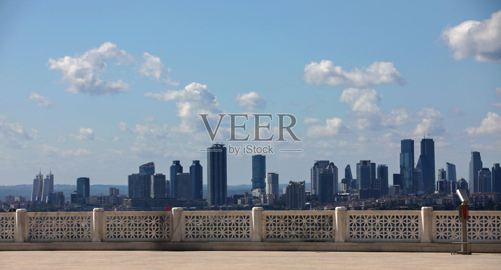 伊斯坦布尔的摩天大楼照片摄影图片