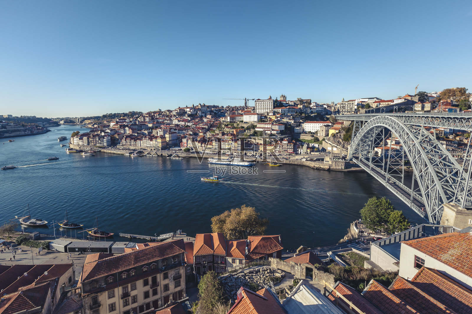 葡萄牙的波尔图街头照片摄影图片