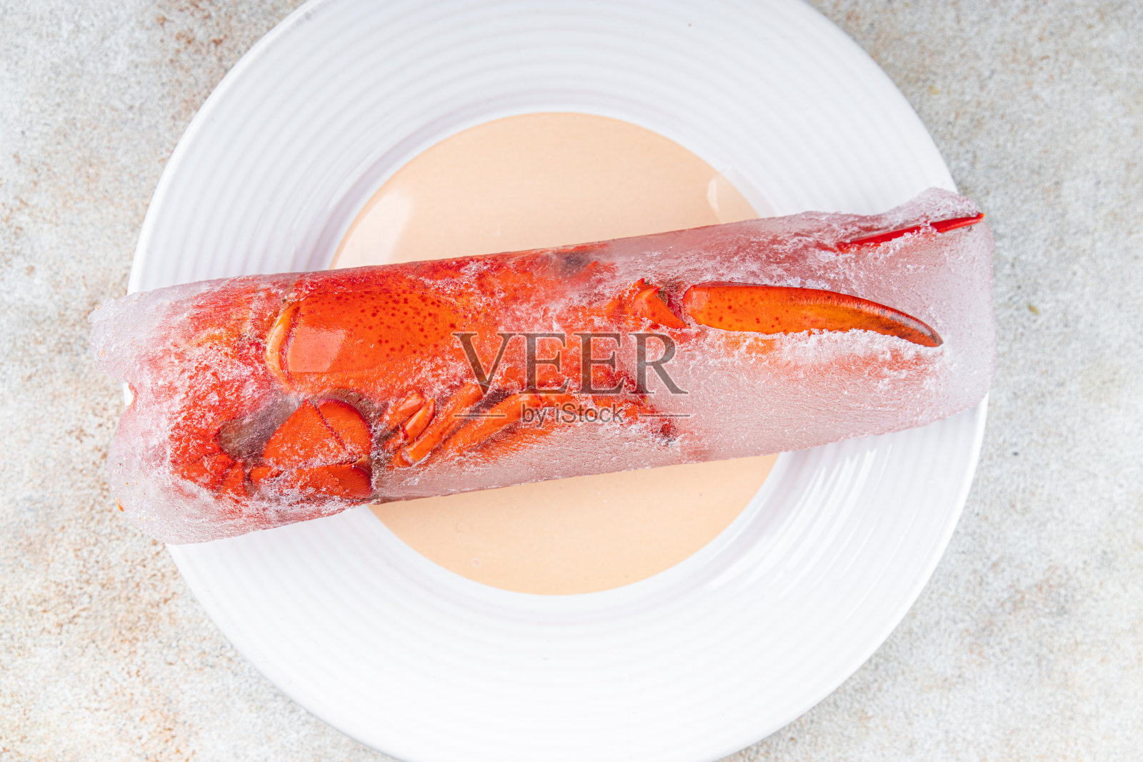 龙虾，冷冻海鲜，美味新鲜，美味健康，食用，烹饪，开胃餐，餐桌上的小吃照片摄影图片