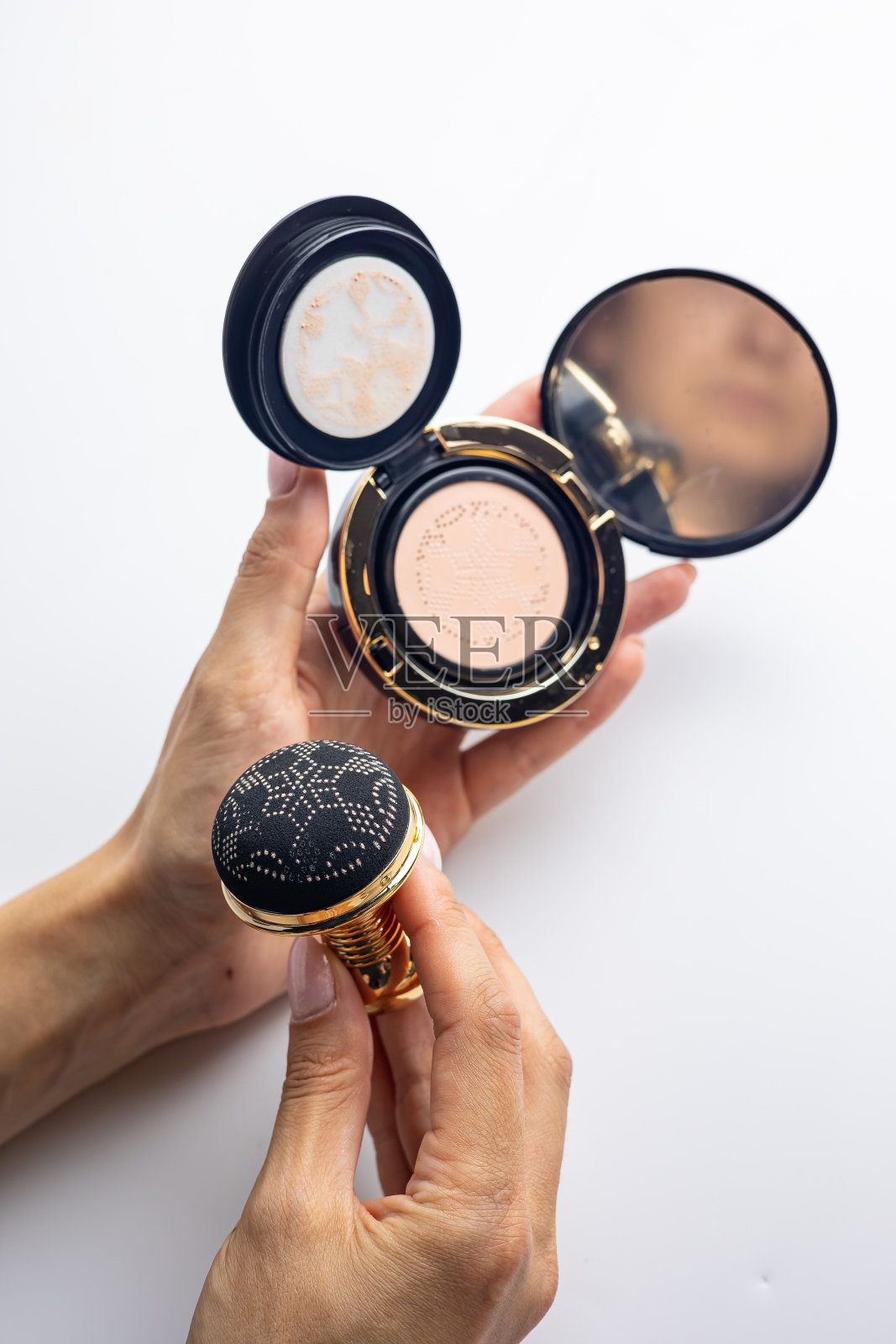 皮肤化妆品特写。照片摄影图片