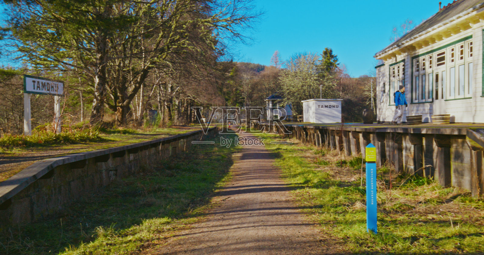 斯佩赛德路长途步道，马里，苏格兰照片摄影图片