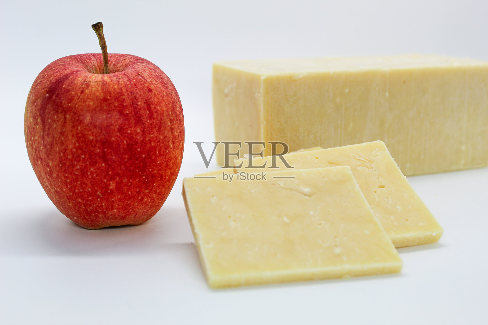 奶酪和苹果照片摄影图片