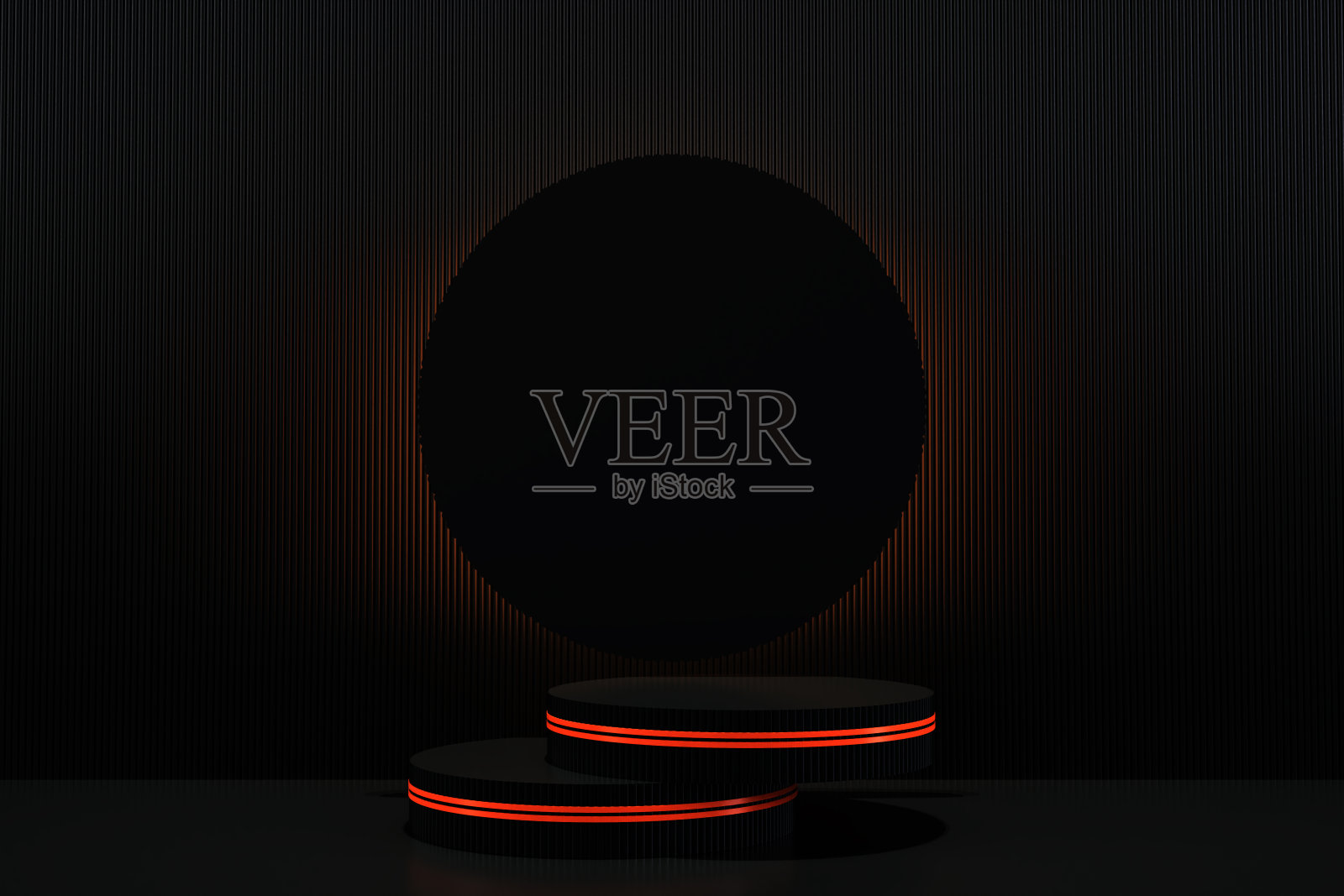 豪华讲台3d插图展示背景照片摄影图片