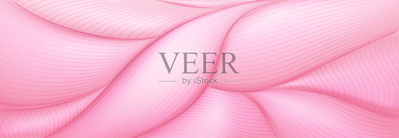 抽象的背景与波浪线插画图片素材