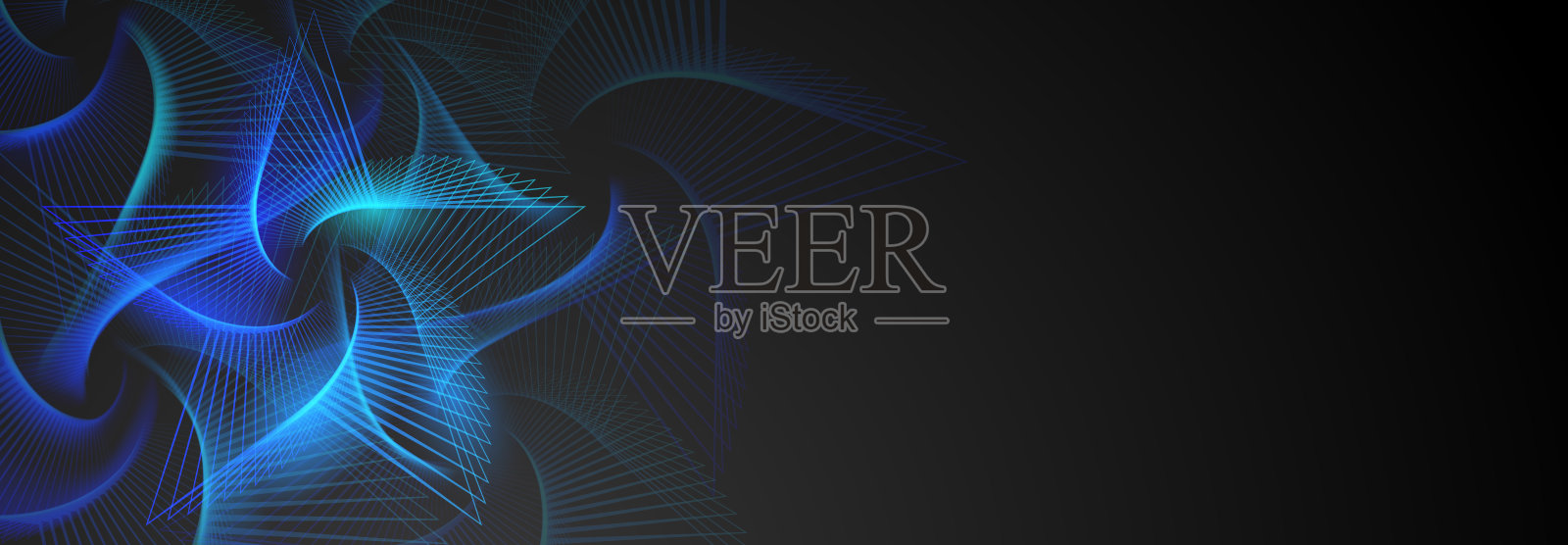 抽象背景与肺活量图插画图片素材