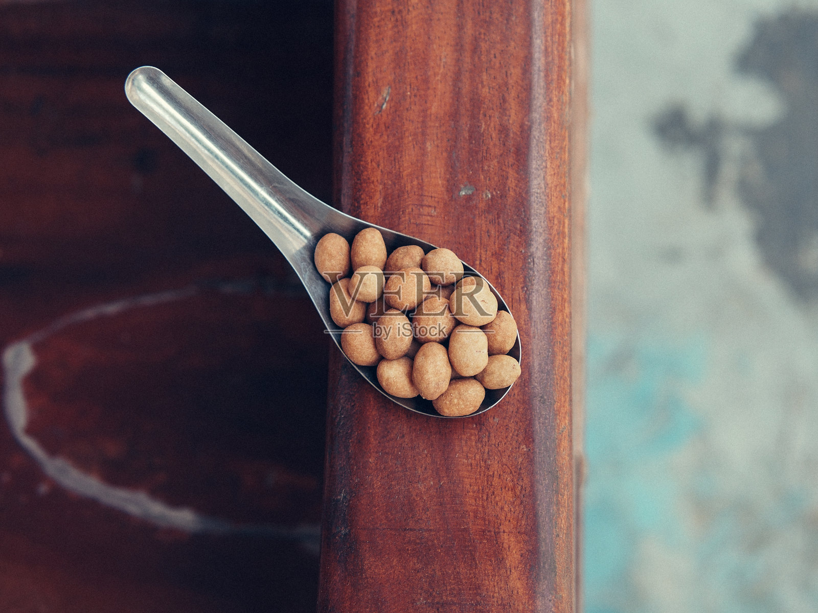 泰式甜花生小吃照片摄影图片