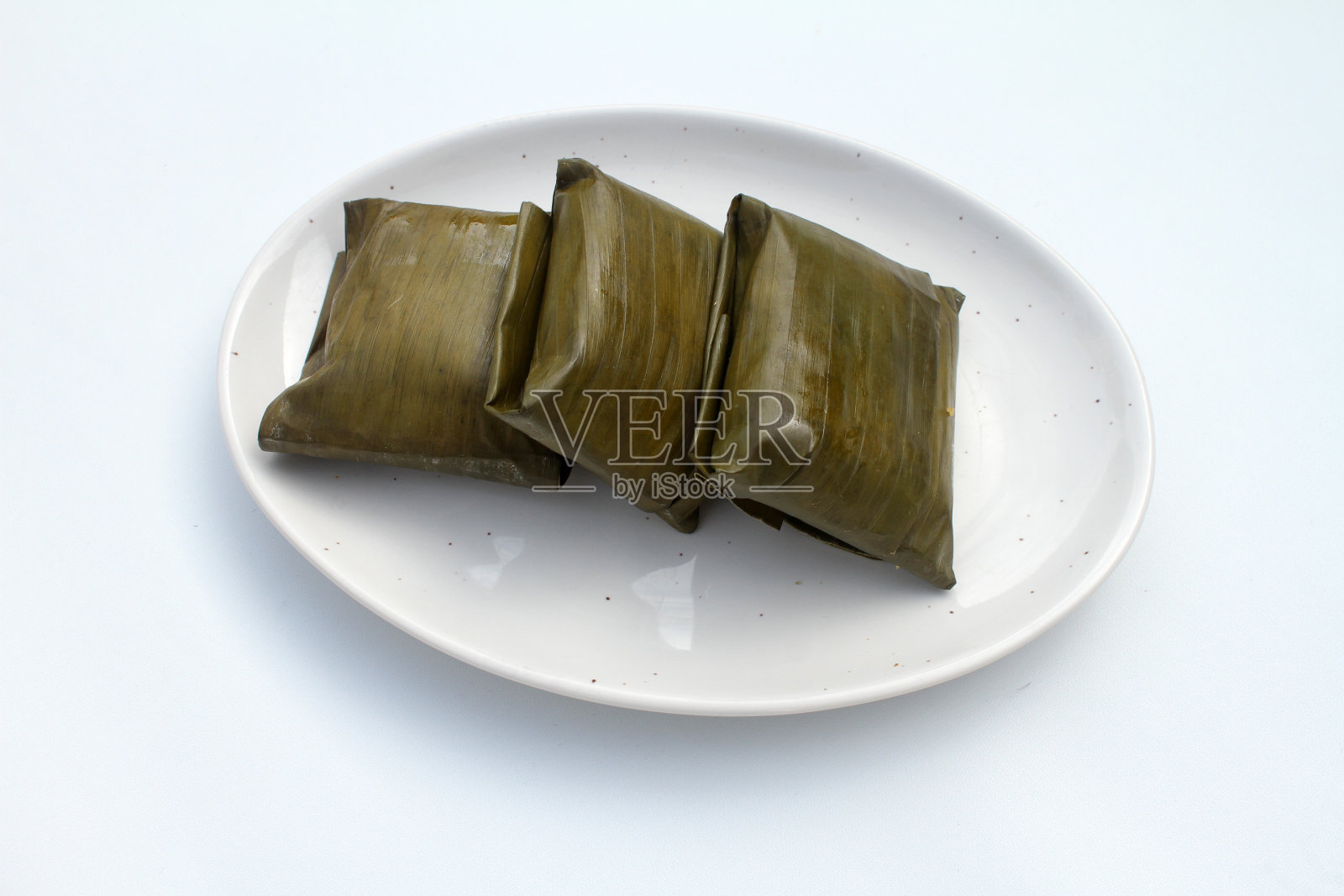 Nagasari蛋糕照片摄影图片