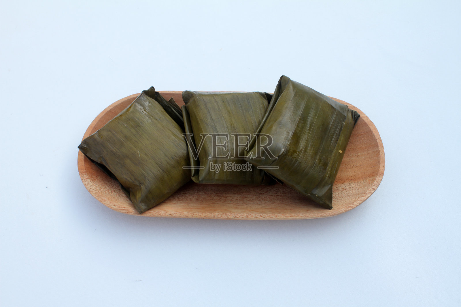 Nagasari蛋糕照片摄影图片