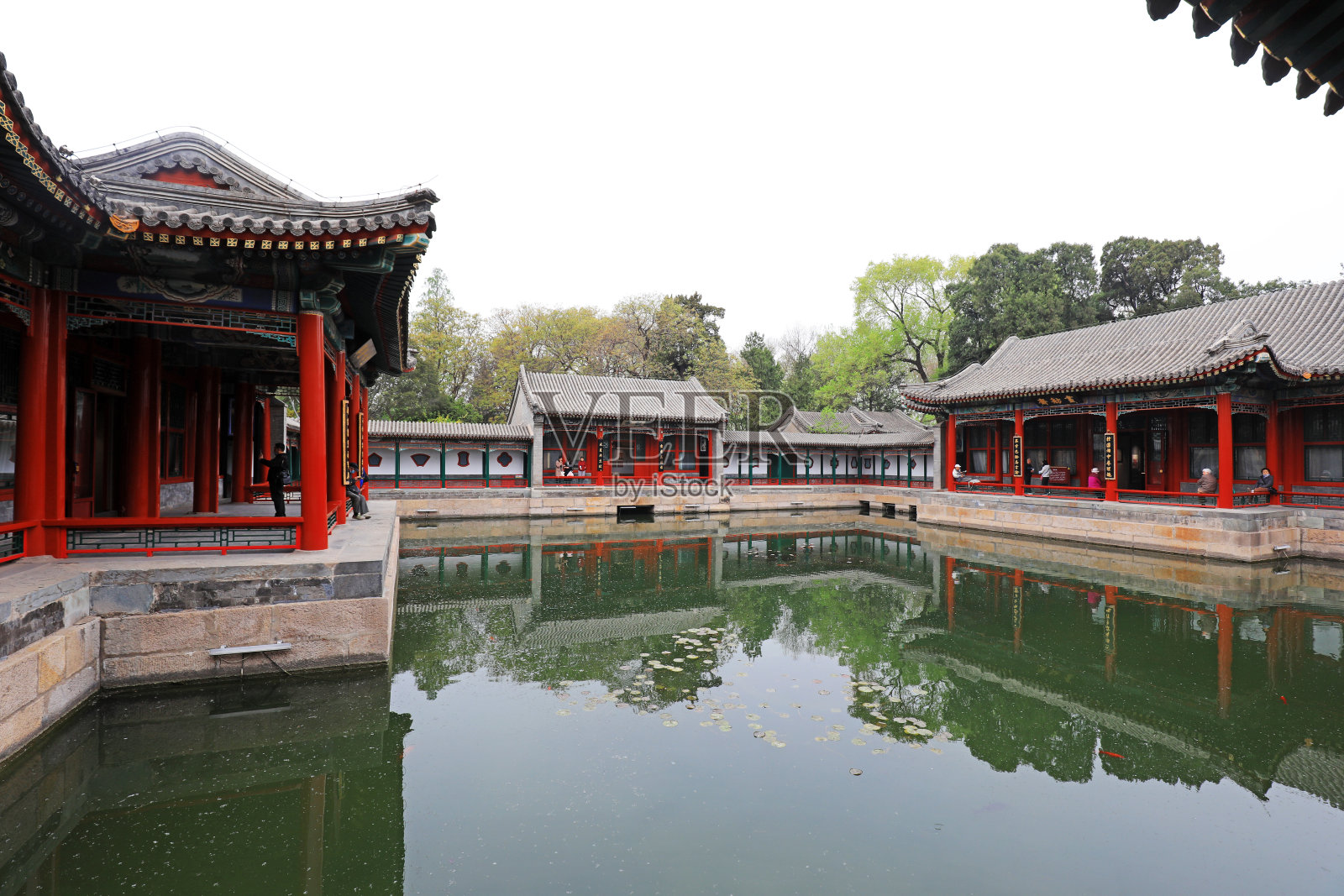 中国古典建筑风景，北京照片摄影图片