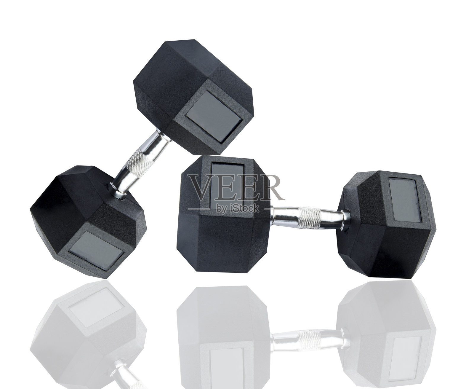 Dumbbels孤立照片摄影图片