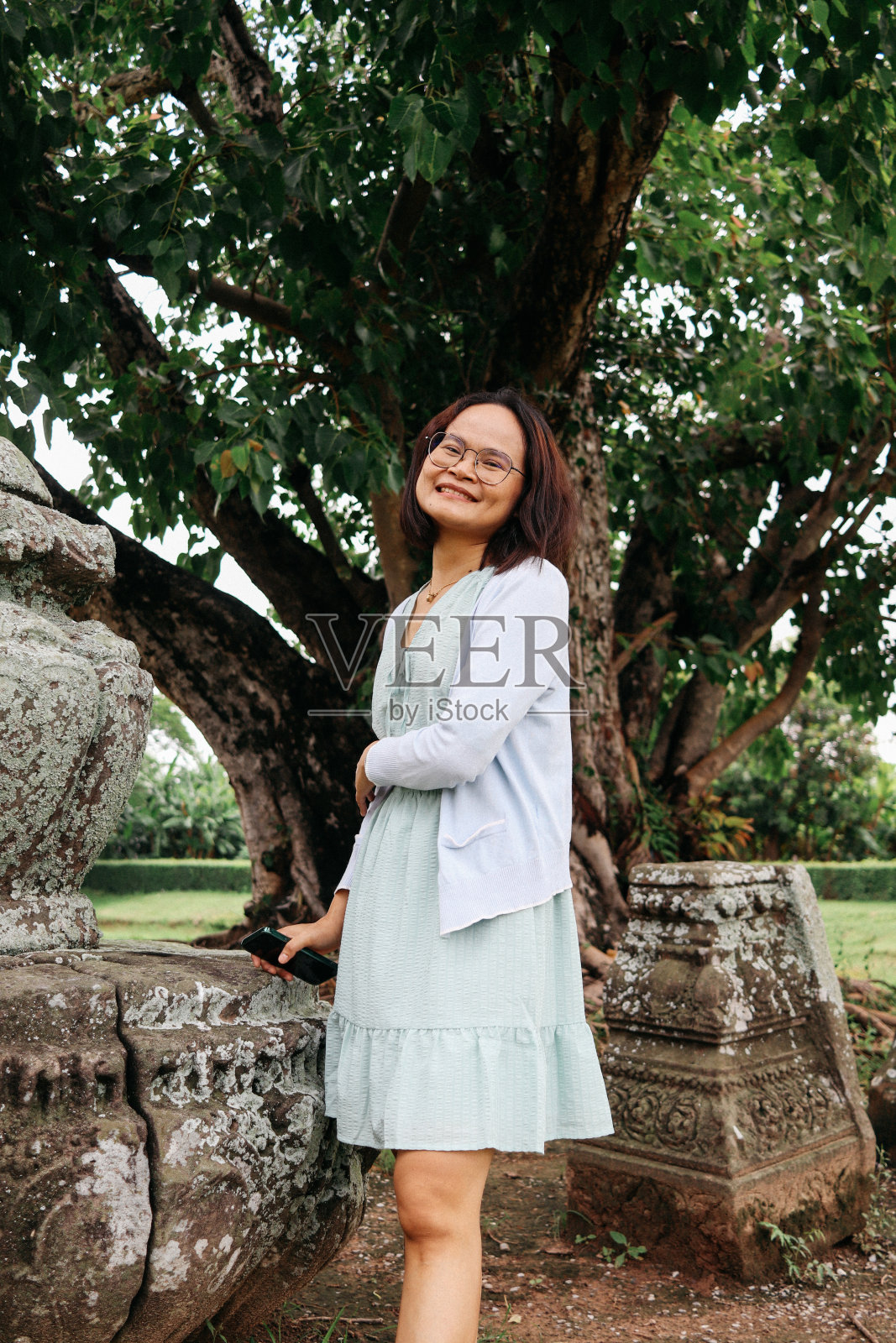 可爱可爱的泰国女士照片摄影图片